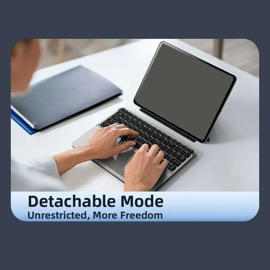 Bluetooth 5.3 Wireless Bluetooth Keyboard Portable Detachable Foldable Keyboard Universal Compact Rechargeable Keyboard Travel