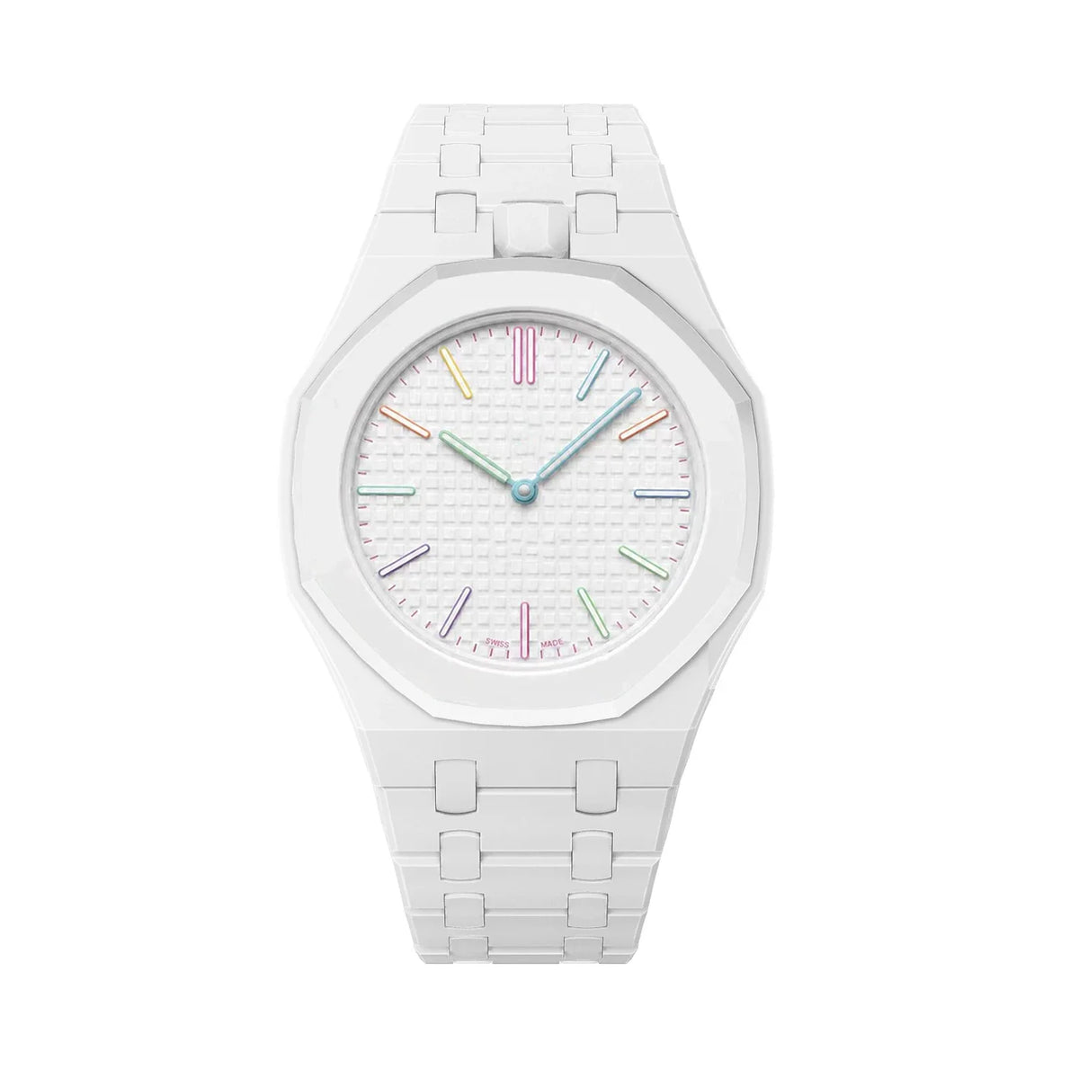Bioceramic Strap＋Case For Swatch x AP Royal Pop Modification Kit Bracelet Replacement Biomaterials Band For Royal Pop Accessory