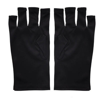 Nail Art Glove UV Protection Glove Anti UV Radiation Protection Gloves Protecter For Nail Art Gel UV LED Lamp Tool