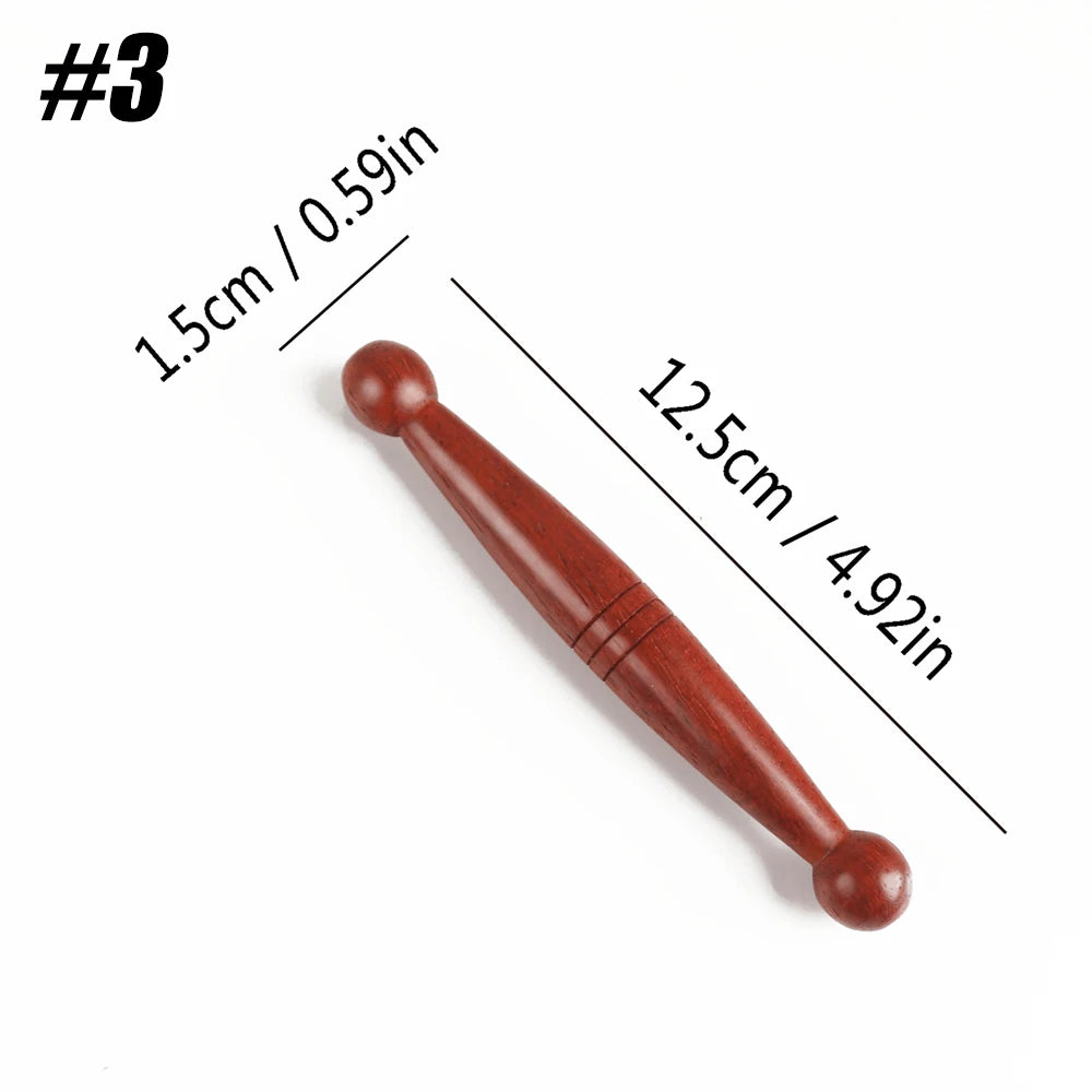 1PCS Acupoint Massage Pen, Traditional Wooden Acupressure Stick Reflexology Tool for Deep Tissue, Meridian Massage Tool for Body