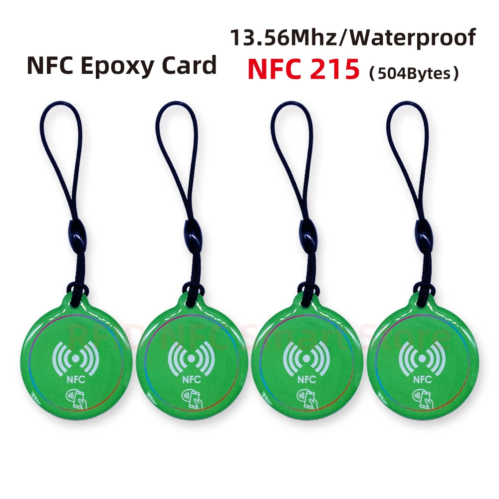 NFC Dripping Card 13.56Mhz Smart Card 504Bytes Nt/ag 215 Tag Card Smart Business Card For All NFC Enabled Phone