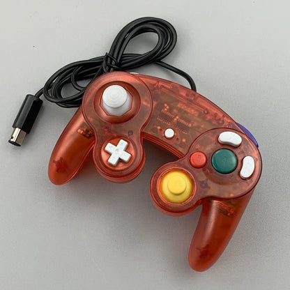 New Wired Game Controller for GameCube NGC Single Button Wired Gamepad Joystick for NGC Game Console Dropshipping