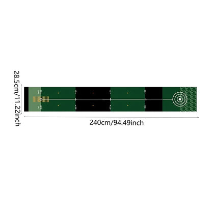 Golf Putting Indoor Golf Hitting Mat Green Mat Golf Practice Training Aid Equipment for Home Outdoor Backyard Golf Practice