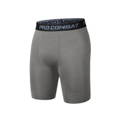 Quick Dry Breathable Compression Long Boxer Briefs for Men Moisture Wicking Tight Base Layer Underpants Workout Jogging Outdoor