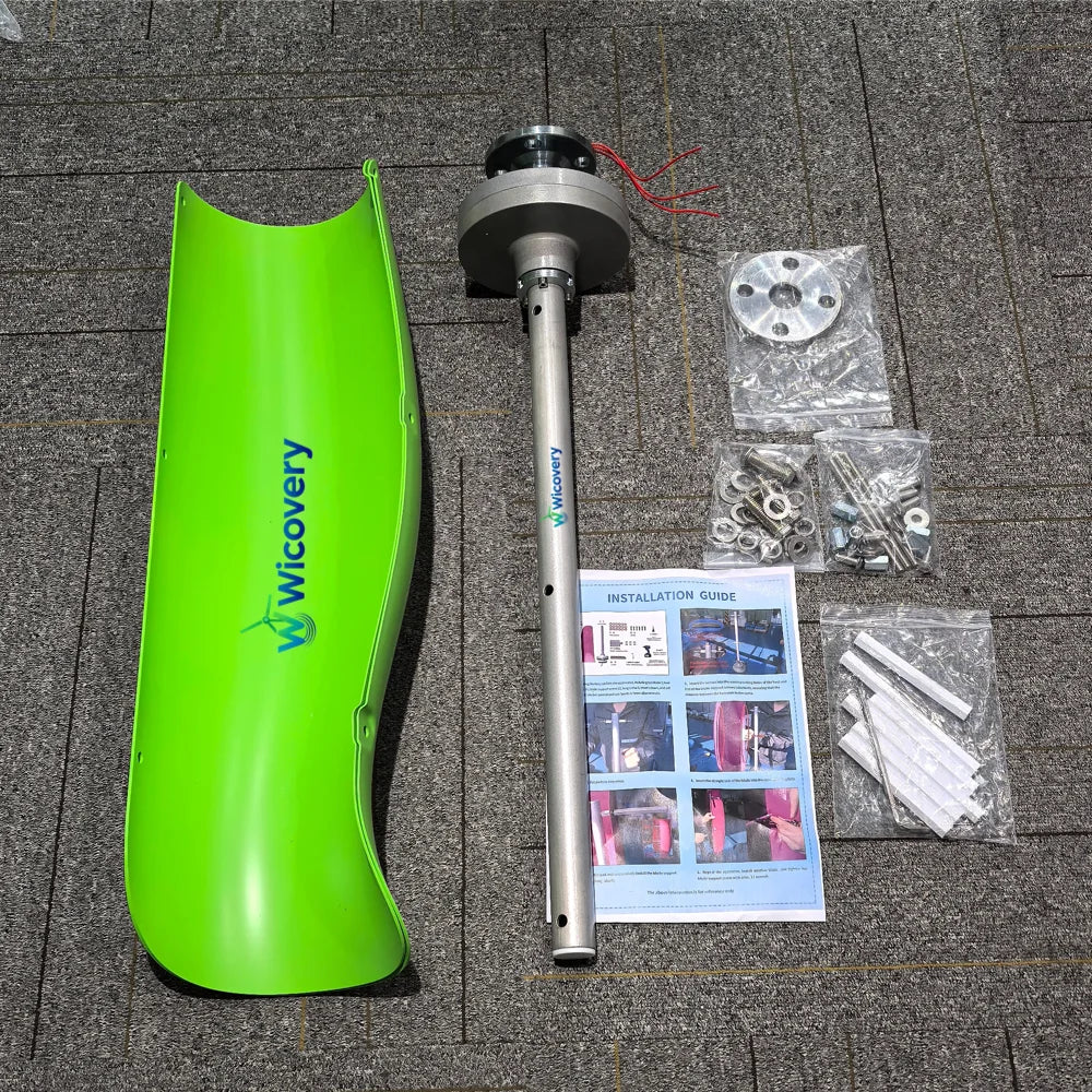 10000W Vertical Wind Turbines Generator 8KW Electromagnetic Electricity Producer Supplies Output 12V 24V AC With MPPT Controller