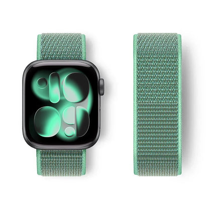 Nylon Loop for Apple Watch Band S11 46mm 40mm 44mm 45mm 42mm 41mm 49mm Smart Belt Bracelet for IWatch 11/10/9/8/7/6/SE/5/4 Strap