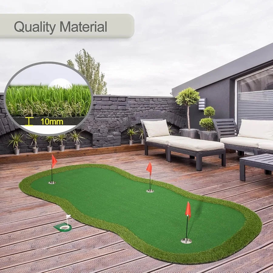 Large Professional Golf Putting Green Mat for Indoor Outdoor Use HighQuality Artificial Turf Practice Surface for Improving Put