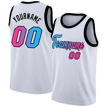 Round Neck Personalized Basketball Jersey Custom Full Sublimation Team Name/Number Training Athletic Shirts for Male/Lady/Kids