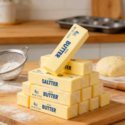 14/24CM Butter Stick Fidget Toys Squishy Elastic Cheese Stick Funny Decompression Stress Anxiety Relief Squeeze Prank Toy Relax