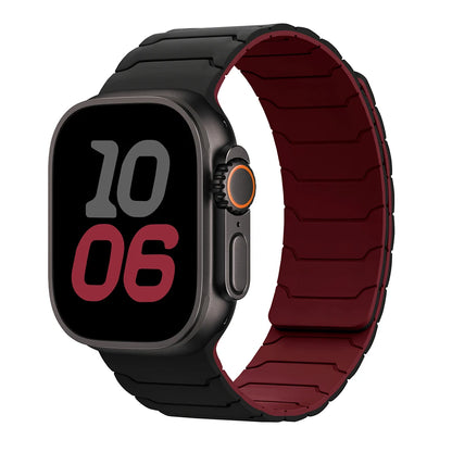 magnetic Strap For Apple Watch Band ultra 2 3 49mm 44mm 40mm 41mm 46mm 42mm 45mm 38 Silicone Bracelet IWatch Series 11 9 8 SE 10