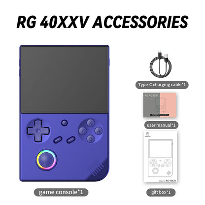 ANBERNIC RG40XXV & RG35XX Plus Retro Handheld Game Console 640*480 IPS Screen Linux 64-bit 5000Games Support WIFI,Bluetooth,HDMI
