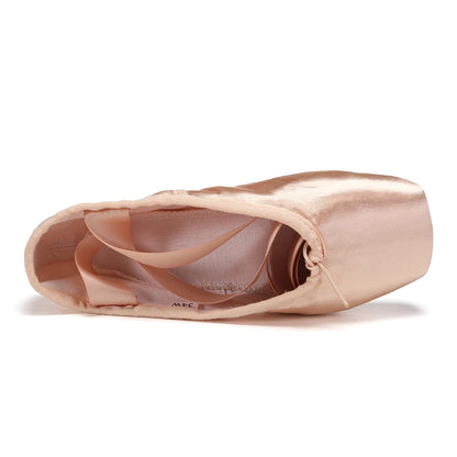 Child And Adult Ballet Dance Shoes Girls Ballet Pointe Shoes Professional With Ribbons Shoes Series Classic Woman Ballet Shoes