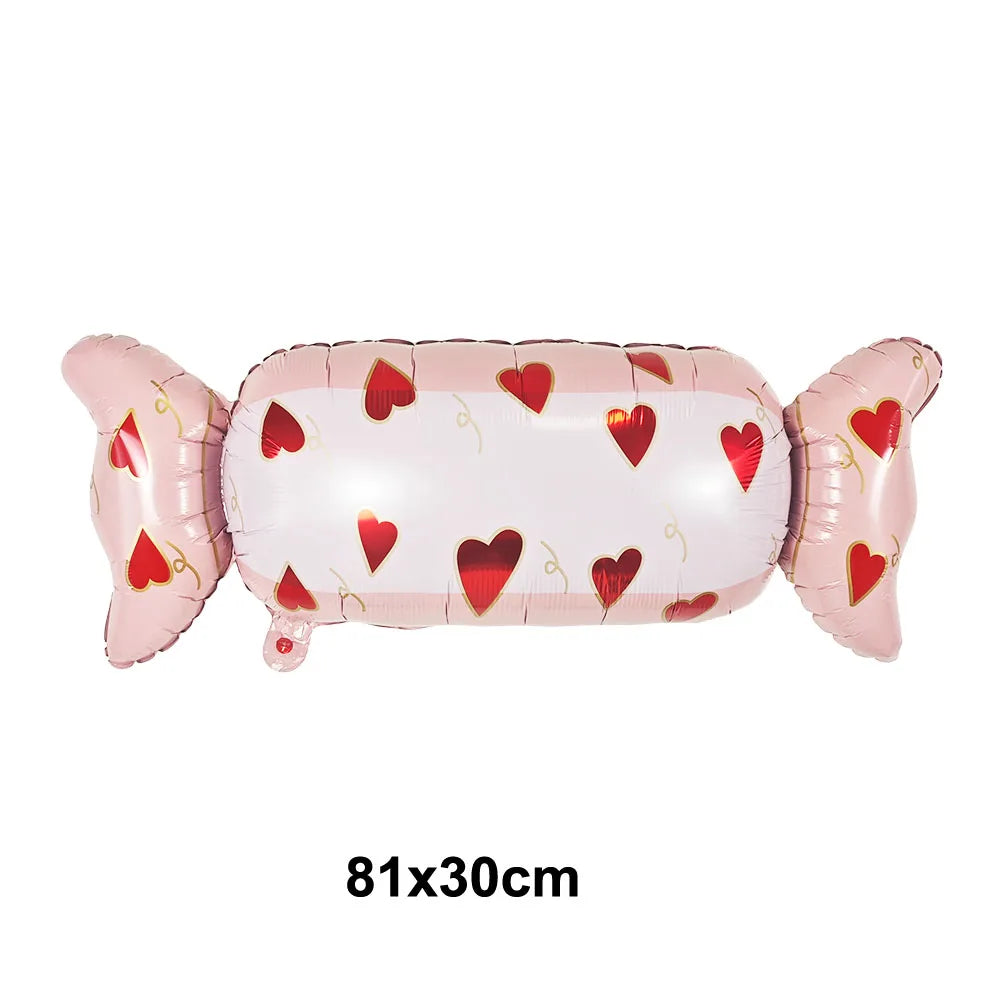 Ice Cream Balloons Sweet Candy Balloon Ice Cream Shaped Balloons for Summer Beach Birthday Baby Shower Party Decoration