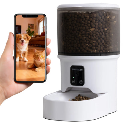 4L Smart Pet Feeder Automatic Cat Food Dispenser Cat Dog Bowl Automatic Cat Feeder Dog Slow Food Machine With Timed Quantitative