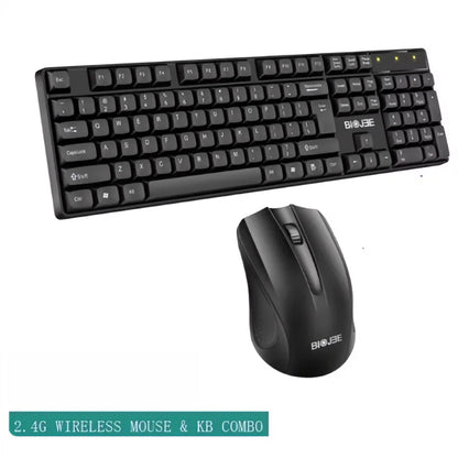 BAJEAL W100 Wireless Keyboard And Mouse Set for Laptops And Desktop Computers Energy-Saving Portable Design