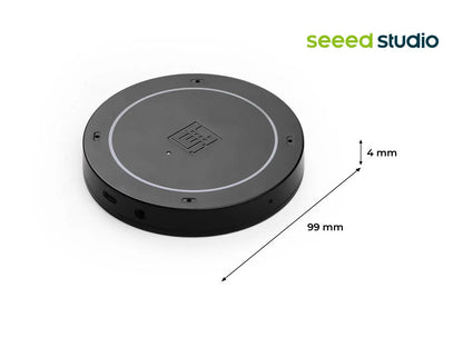 Seeed Studio ReSpeaker Mic Array 4-Mic Circular Array XMOS XVF3800 360° Far-Field Voice Pickup 5m I2S USB AI Audio with Case