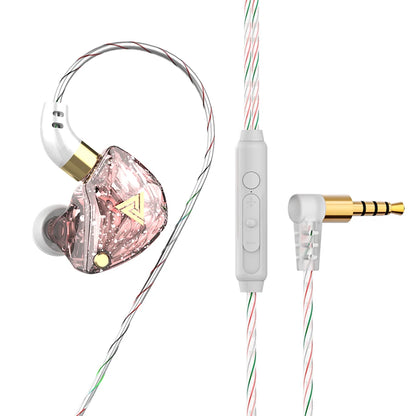 Original QKZ AK6 Copper Driver HiFi Wired Earphone 3.5MM Race Sport Headphone Bass Stereo Headset Music Earbuds In Ear With Mic