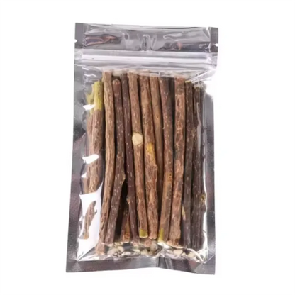 Silvervine Sticks for Cats - Natural Teeth Cleaning Chew Toys, Kitten Teething Training, Catnip Cat Teaser, Pet Supplies
