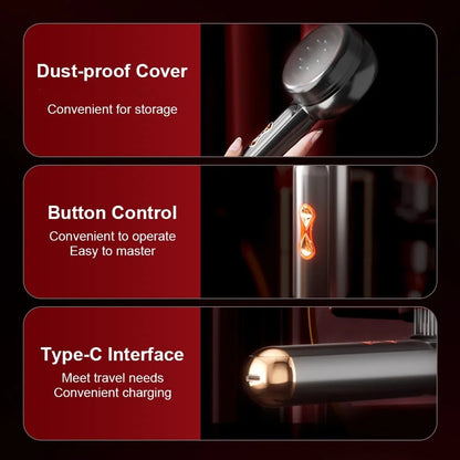 Electric Head Massage Comb Hair Medicine Oil Applicator Scalp Massage Brush Infrared Red Light Hair Growth Comb Hair Care