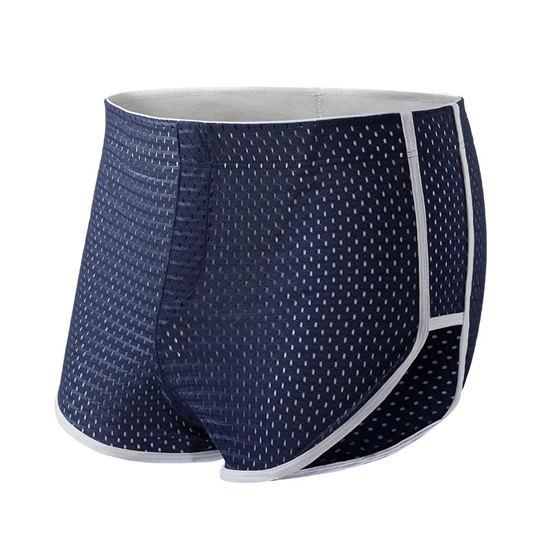Men's Arrow Pants Ice Silk Underwear Boys Summer Teenagers Boxer Shorts Loose Personalized Trendy Boxer Briefs