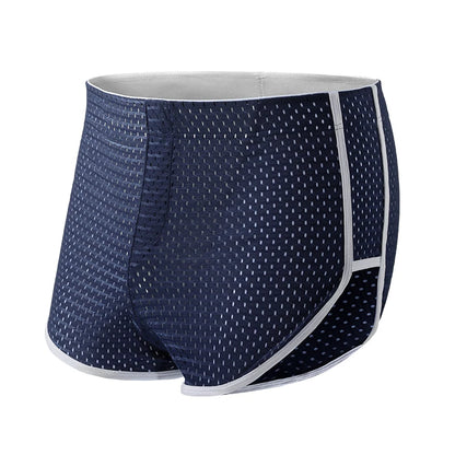 Men's Arrow Pants Ice Silk Underwear Boys Summer Teenagers Boxer Shorts Loose Personalized Trendy Boxer Briefs