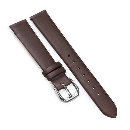 Gold Buckle Soft Cowhide Leather Bracelet Womens Fashion Wristwatch Watchband 8mm 10mm 12mm 13mm 14mm 15mm 16mm 17mm Watch Strap