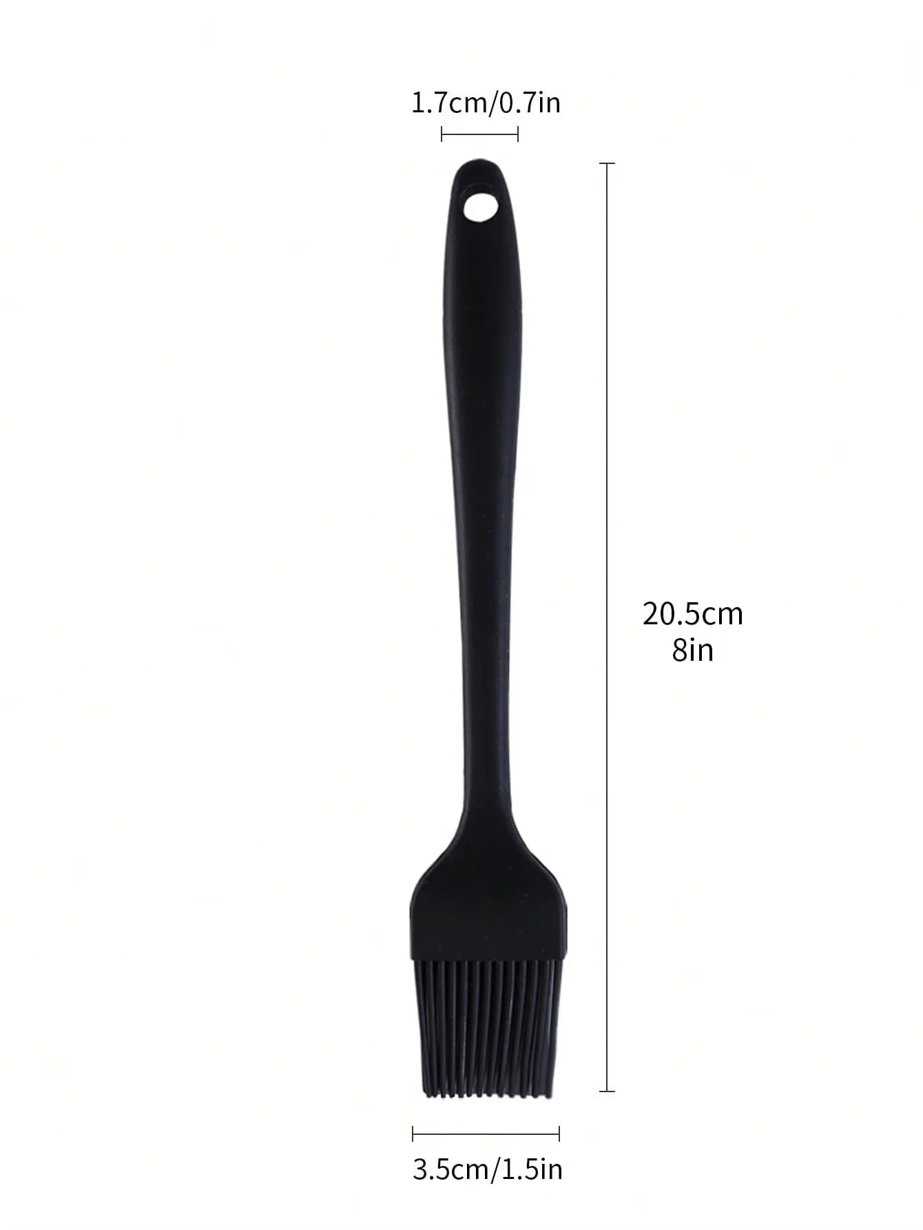 Leeseph Silicone Heat Resistant Marinading Meat Grill Basting Pastry Brush for Oil Butter Sauce Sausages Desserts Barbecue BBQ