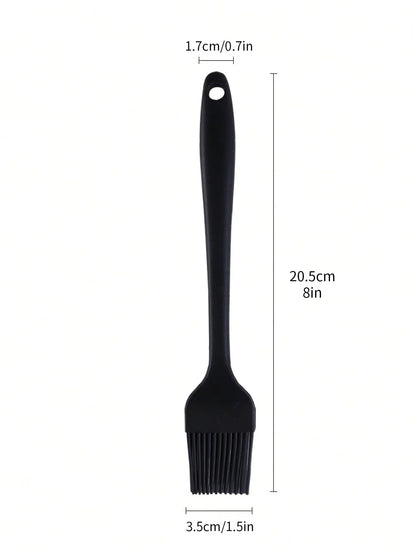 Leeseph Silicone Heat Resistant Marinading Meat Grill Basting Pastry Brush for Oil Butter Sauce Sausages Desserts Barbecue BBQ
