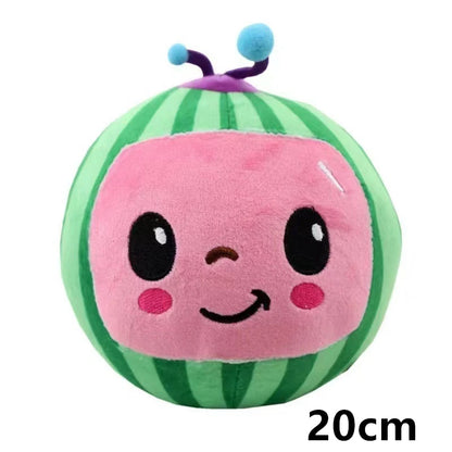 Cocomelon Balloon JJ Melon Watermelon Toy Happy Birthday Banner Party Decoration Backdrop Cake Topper JOJO Disposable Tableware