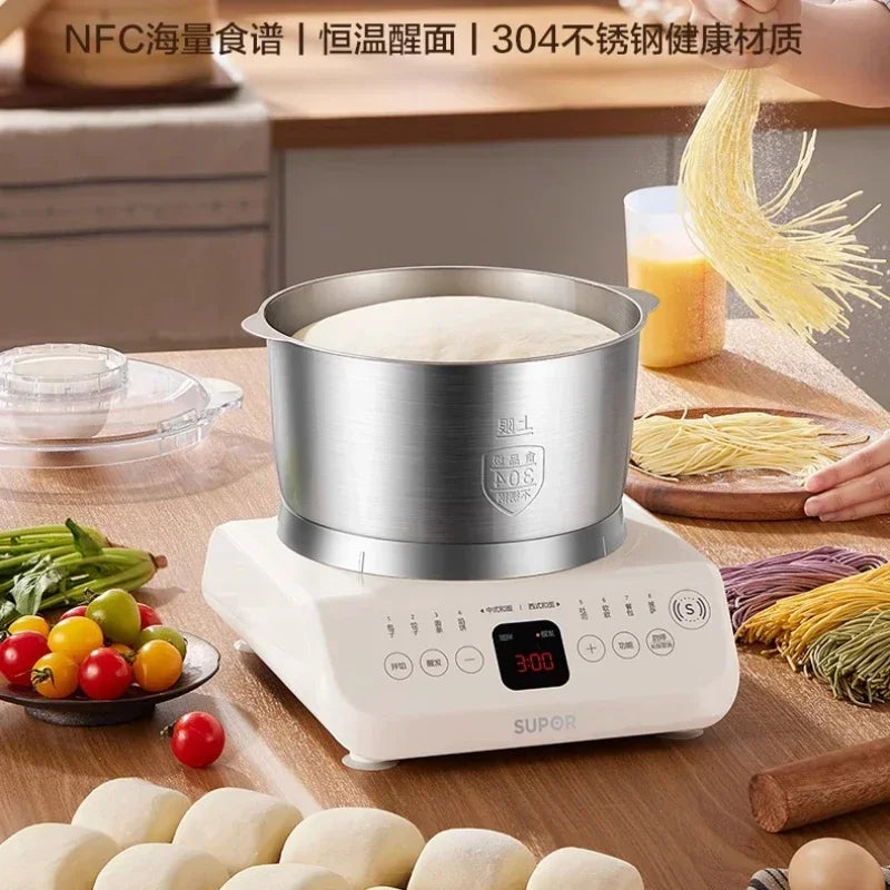 Stand Mixer Automatic Integrated Kneading Stirring Dough Fermentation Household Small Chef Machine for Baking