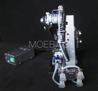 Big Load Arduino 4 DOF Suction Pump Robot Arm Manipulator with Stepper Motor Industrial Robotics Model Multi Axis Claw