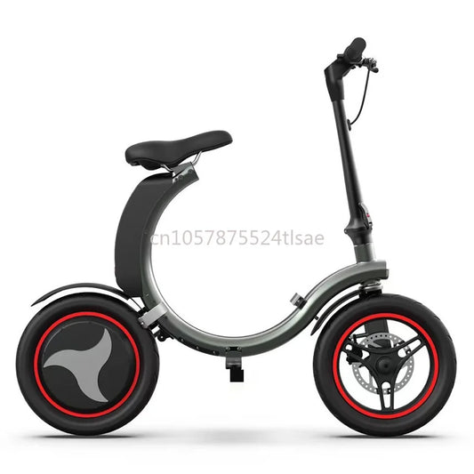 Folding Electric Bicycles Are Small, Ultra-light and Portable, Helping To Drive Battery Cars