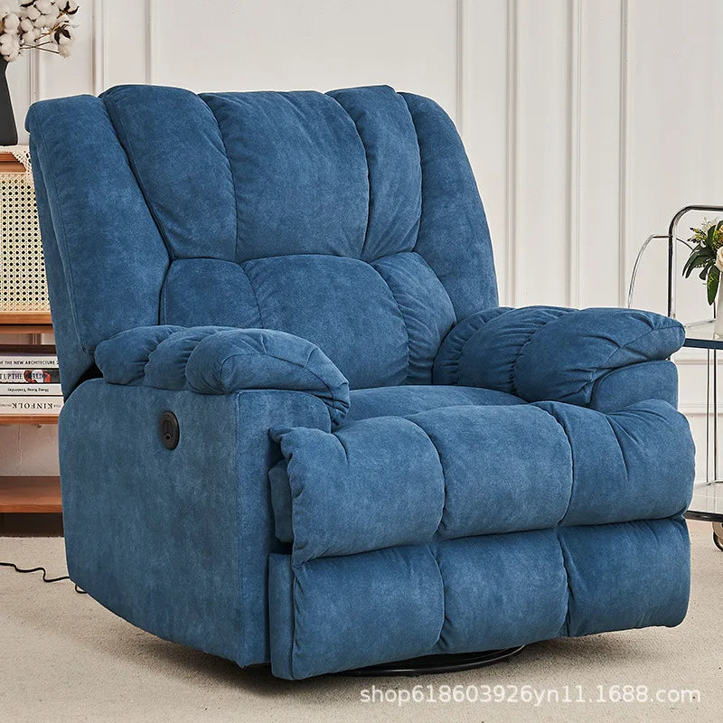 New Design Elegance Sofa Modern Electric Fabric Recliner Sectional Sofa with USB Port for Living Room Sofa Retratil E Reclinavel