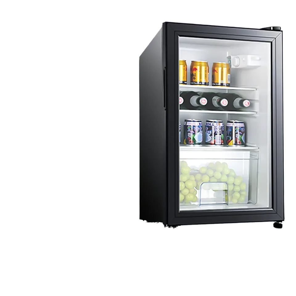 Foreign Trade Hotel Room 110V American Standard Minibar Wine Cooler Electric Stainless Steel 36L Refrigerated Storage Cabinet