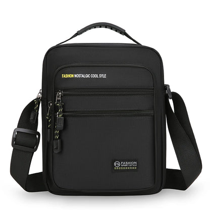 New Fashion Oxford Men Crossbody Bag Single Shoulder Bags Big Capacity Storage Bag Fashion Multi-Pockets Business Crossbody Bags