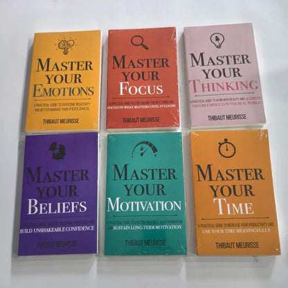 Modern Management English Book Guide Master Your Emotions,Motivation,Beliefs,Focus,Time,Thinking