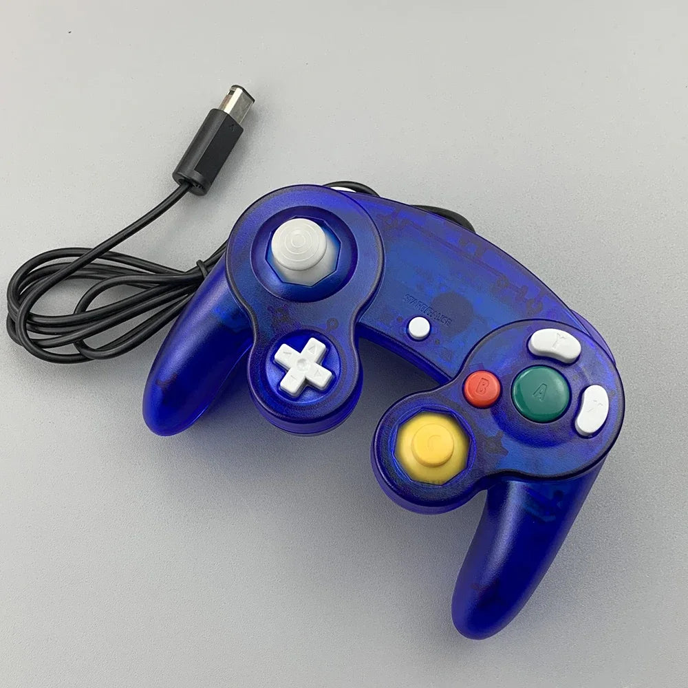 New Wired Game Controller for GameCube NGC Single Button Wired Gamepad Joystick for NGC Game Console Dropshipping