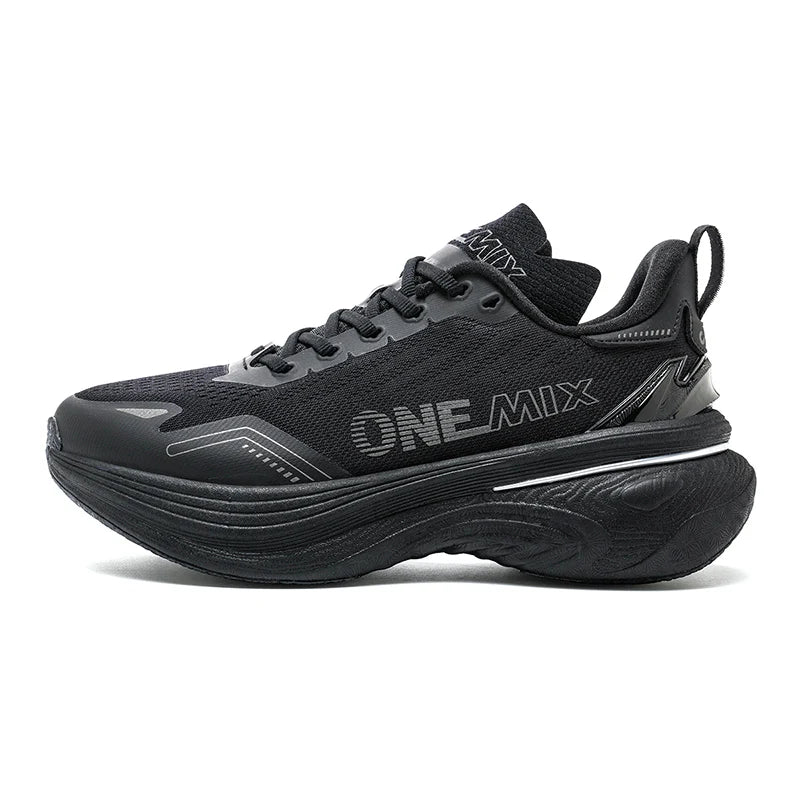 ONEMIX Bumper Max Jogging Running Shoes Unisex Lightweight Sneakers Road Wear-Resistant Fashion Sports Fitness Shoes
