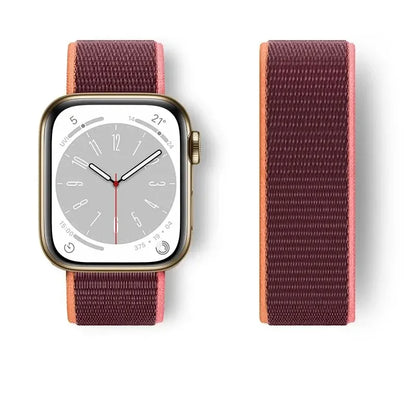 Nylon loop For Apple Watch Band Ultra-2 49mm 44mm 40mm 45mm 41mm Sport pride Bracelet iwatch Strap Series 9 8 se 7 6 5 4 3