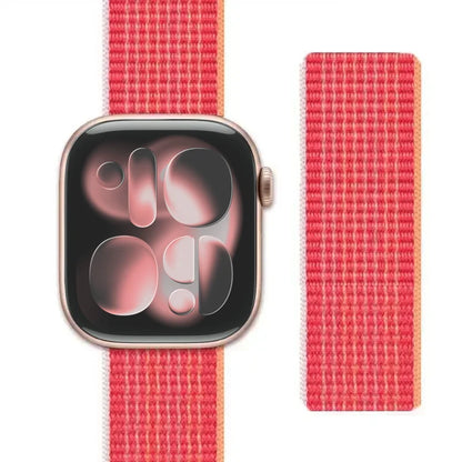 Nylon Loop for Apple Watch Band S11 46mm 40mm 44mm 45mm 42mm 41mm 49mm Smart Belt Bracelet for IWatch 11/10/9/8/7/6/SE/5/4 Strap