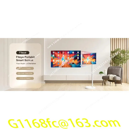 24-Inch Portable Smart TV with Stand 1080P Android 12.0 Dual Speaker Home Upgrade