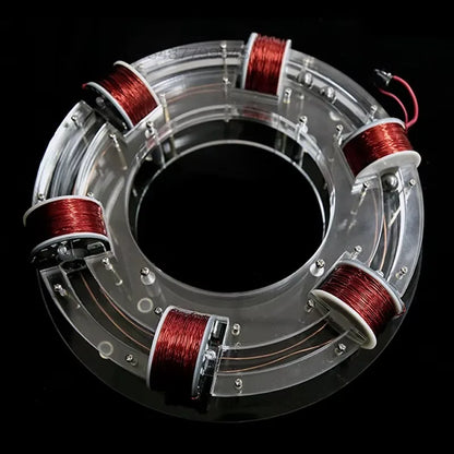 DC12V 8W ring accelerator cyclotron high-tech toy physical model diy kit kids gift toys