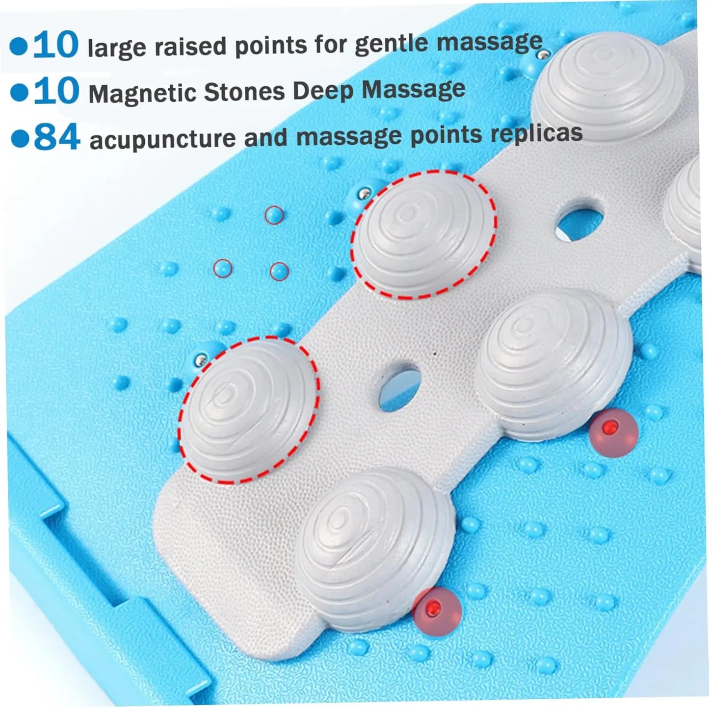 Lumbar Spine Soother Back 4-speed Massage Board Hunchback Correct Stretching Lumbar to Relieve Nerve Compression Lumbar Supports