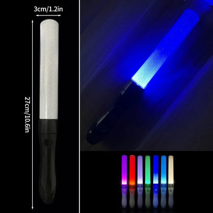 Kpop Lightsticks Glowing Penlight Concert Props Glow in The Dark Light Rods Light Sticks Party Supplies Concert Accessories
