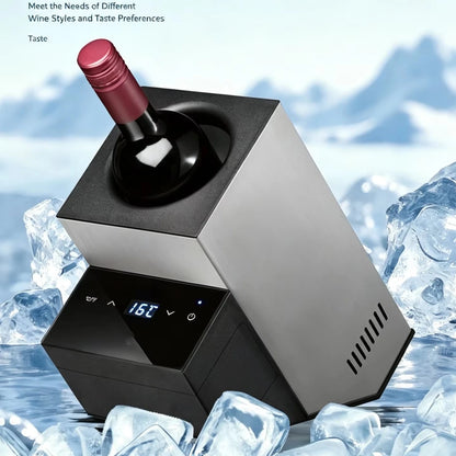 Portable House hold Wine Cooler Chiller Fast Cooling Wine Barrel Outdoor Chilling Mini Wine Box Refrigerated Barrel