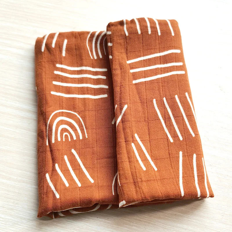 New Cotton Baby Blankets Newborn Soft Cotton Baby Blanket Muslin Swaddle Wrap Feeding Burp Cloth Towel Scarf Baby Stuff 58x58cm