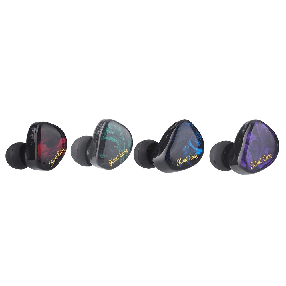 Linsoul Kiwi Ears Cadenza 10mm Beryllium Dynamic Driver IEM 3D Printed with Detachable Interchangeable Plug 2pin 3.5mm IEM Cable