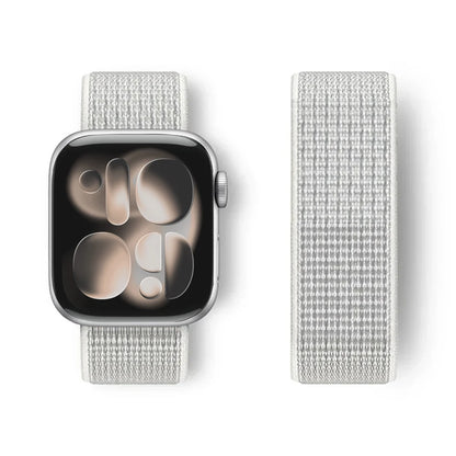 Nylon Loop for Apple Watch Band S11 46mm 40mm 44mm 45mm 42mm 41mm 49mm Smart Belt Bracelet for IWatch 11/10/9/8/7/6/SE/5/4 Strap