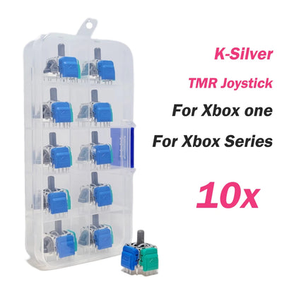 K-SILVER JS13 PRO+ TMR Joystick for Switch Pro PS5 PS4 Xbox Series Xbox One Anti-Drift Electromagnetic 3D Analog TMR ThumbStick