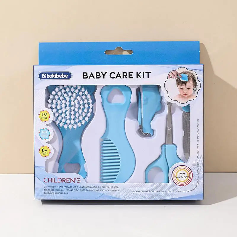 Baby Care Kit Baby Nail Clippers Nasal Aspirator Nose Cleaning Tool